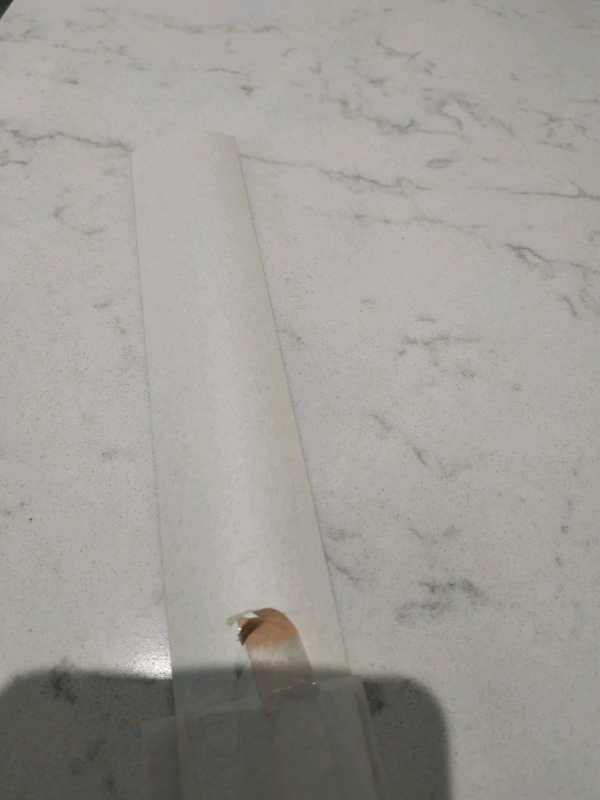 NEW Regal Vanilla aluminium door bar in light cream/grey colour. 