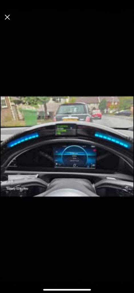 Amg carbon fibre steering wheel 