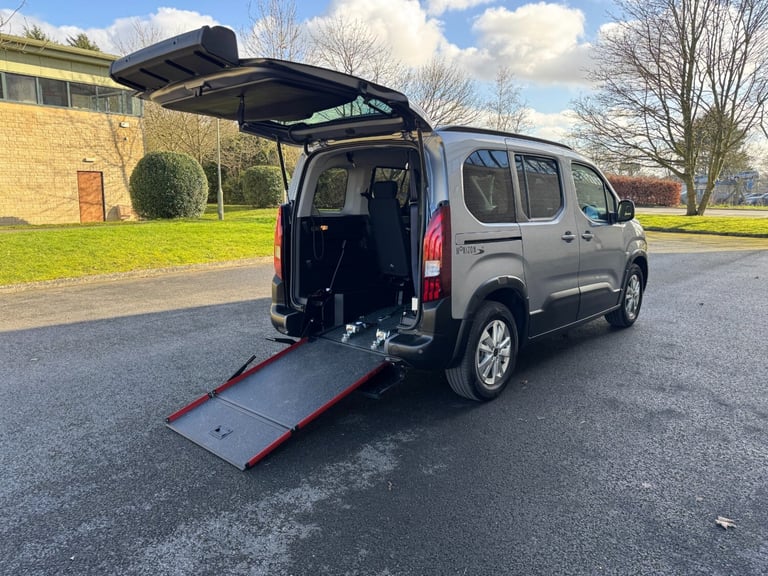 1.5 BlueHDi Peugeot Rifter Horizon Wheelchair Accessible Vehicle, WAV 