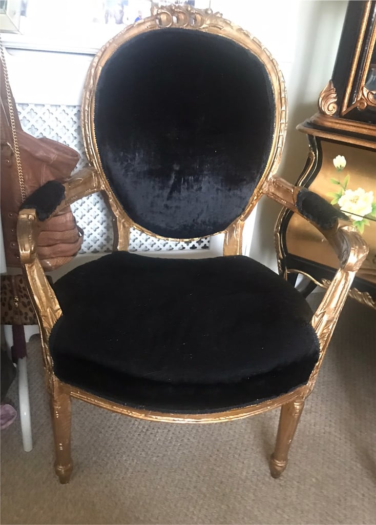A pair of fabulous decorative chairs 