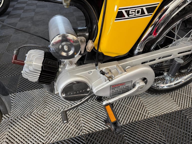 1976 Yamaha FS1E, **KENNY ROBERTS* 50cc, lovely useable classic two stroke, px 