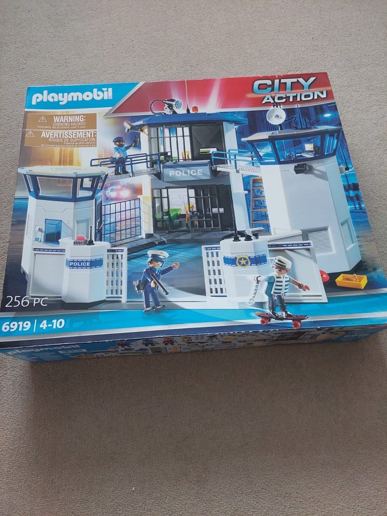 Playmobil City Action Police Station Headquarters with Prison