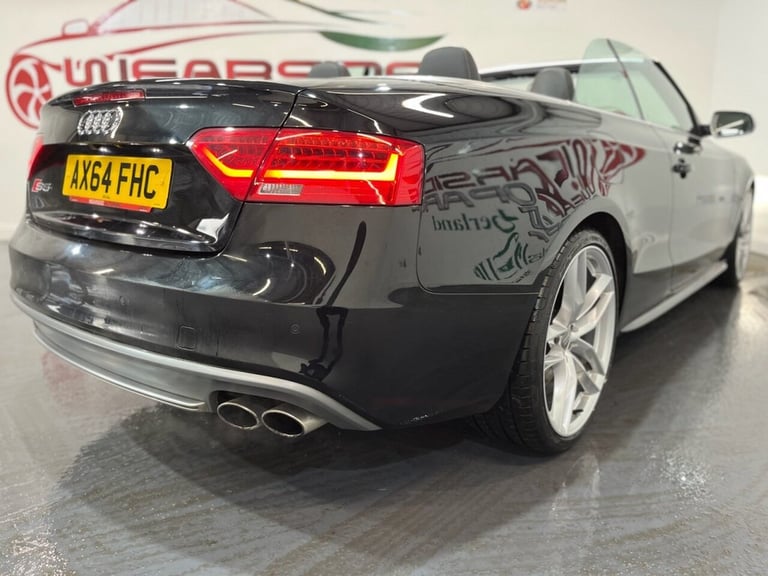 2015 Audi A5 S5 Quattro 2dr S Tronic CONVERTIBLE PETROL Automatic