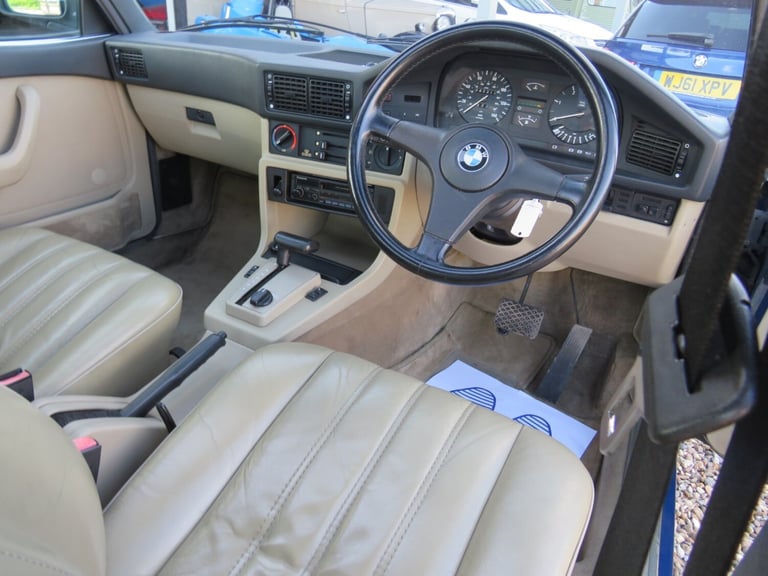 1987 BMW 5 Series 525E LUX 4 DOOR AUTO SALOON Petrol Automatic