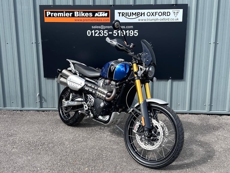 2021/21 Triumph Scrambler 1200 XE One Owner Motorcycle 