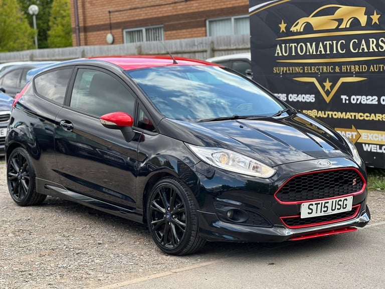 2015 Ford Fiesta 1.0 EcoBoost 140 Zetec S Black 3dr HATCHBACK Petrol Manual