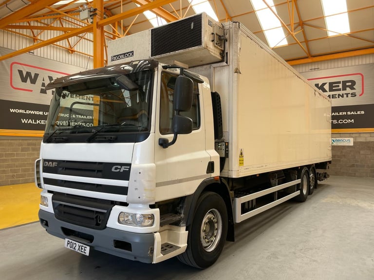 DAF CF75 310 EURO 5, 6X2, 26 TONNE INSULATED BOX 