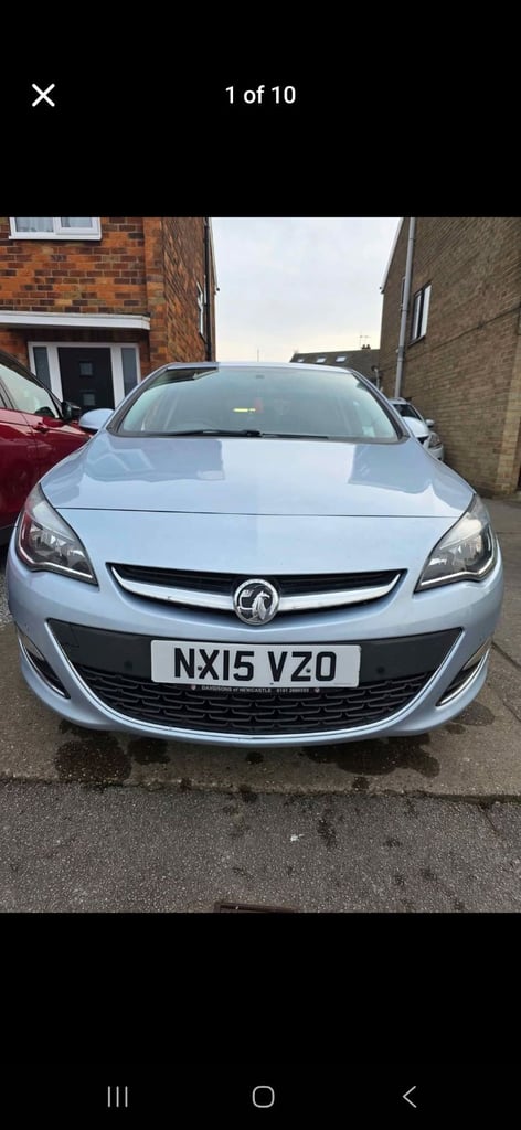 Vauxhall, ASTRA, Hatchback, 2015, Manual, 1598 (cc), 5 doors