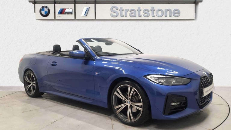 image for 2022 BMW 4 Series 420i M Sport 2dr Step Auto CONVERTIBLE PETROL Automatic