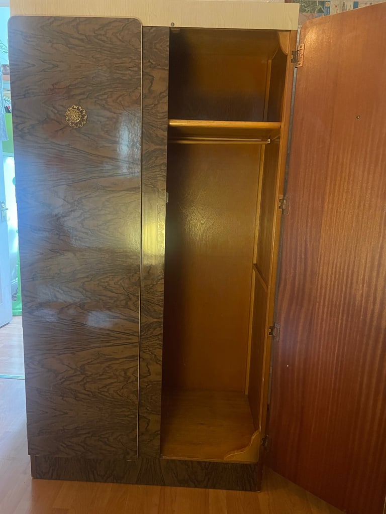 Mid-Century Wardrobe and Vanity Set