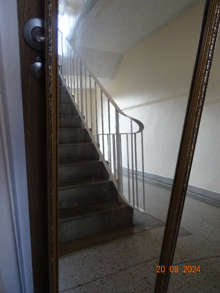  Large  mirror in frame  4ft  x 1ft.3