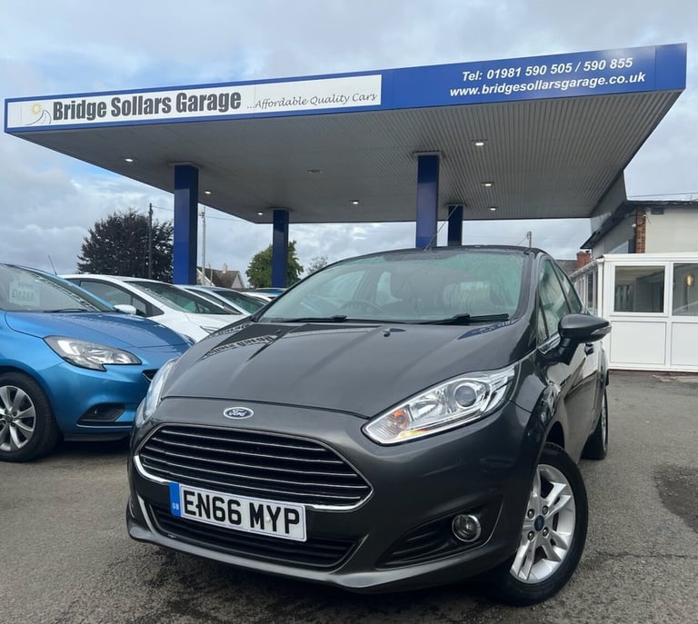 image for 2016 66 FORD FIESTA 1.25 ZETEC HATCHBACK 5DR PETROL MANUAL EURO 6 (82 PS)
