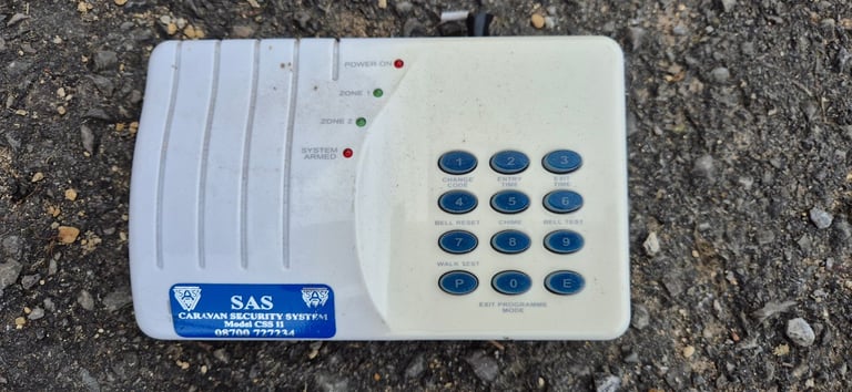AUTOWATCH 650, SAS and IDM3 alarm system for camper caravan motorhome boat.