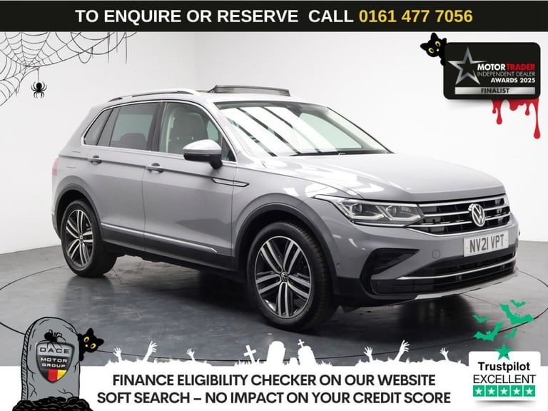 image for 2021 Volkswagen Tiguan 2.0 TDI Elegance SUV 5dr Diesel DSG Euro 6 (s/s) (150 ps) ESTATE Diesel Au...