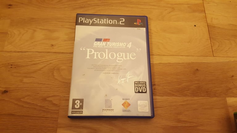 image for GRAN TURISMO 4 PROLOGUE PS2 GAME & BONUS DVD VGC