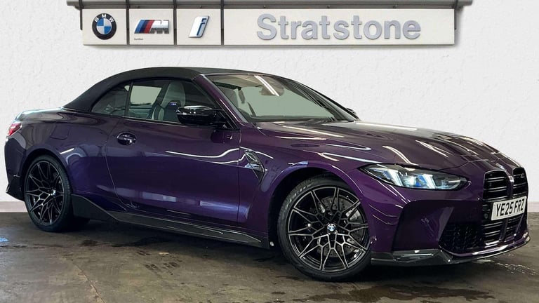 2025 BMW M4 xDrive 530 Competition M 2dr Step Auto Convertible Petrol Automatic