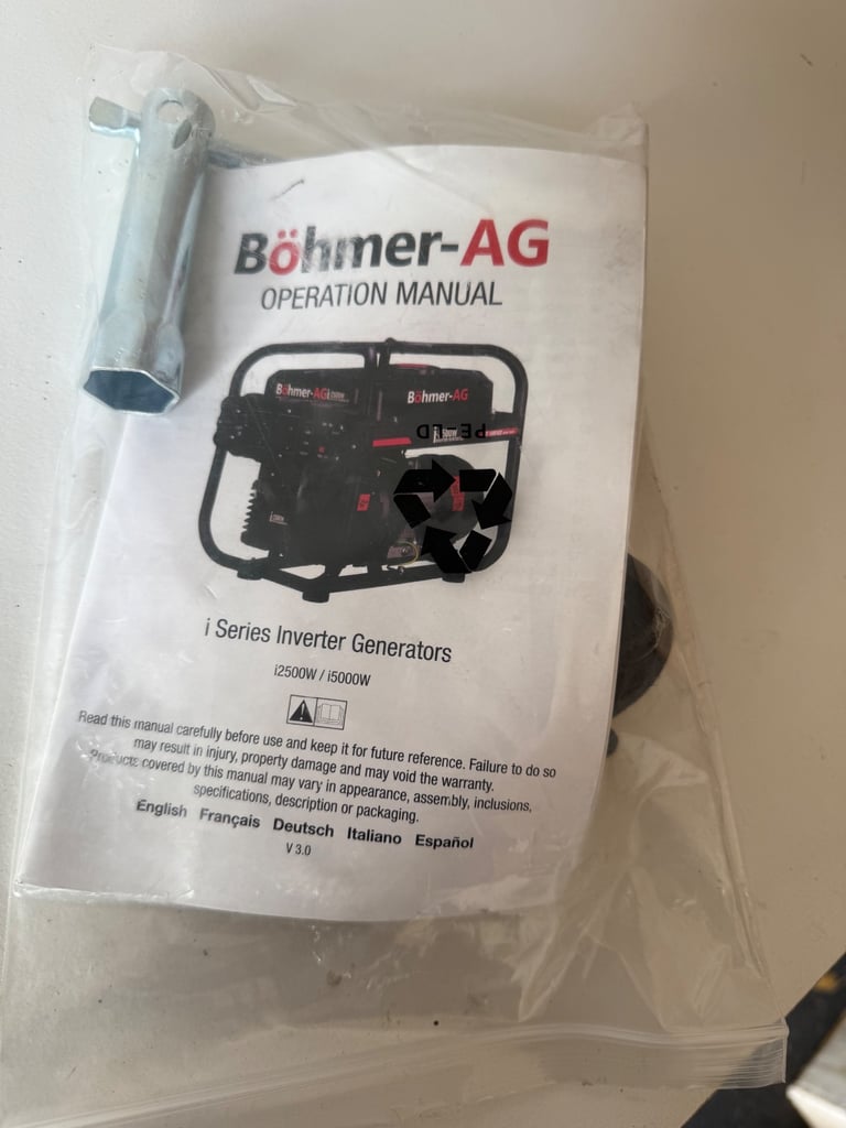image for Bohmer AG 2500W generator