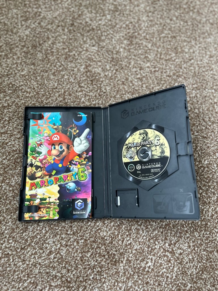 Mario Party 6 - Nintendo Gamecube - Excellent Condition 