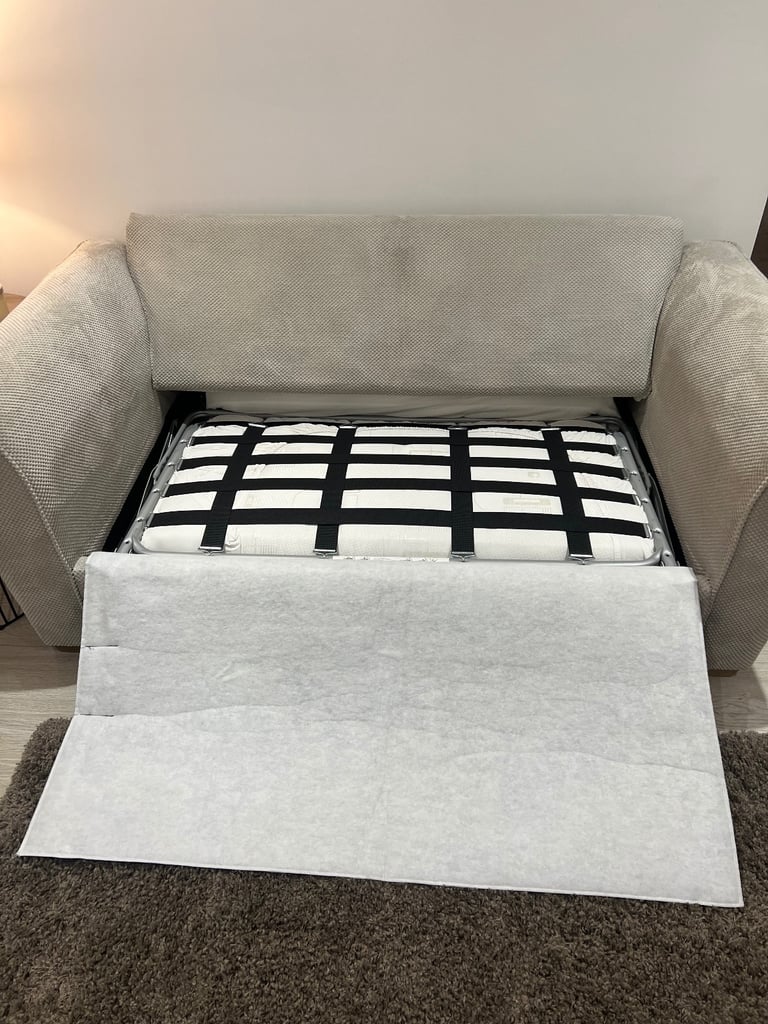 2 seater sofa bed - Oak furnitureland 