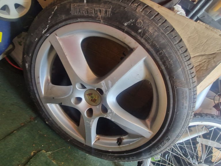 Porsche cayenne spare wheel