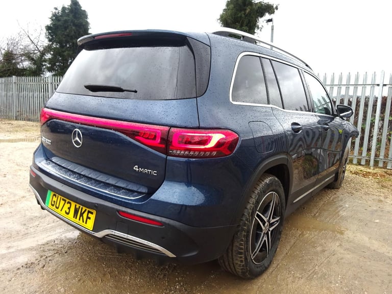 2023 73 REG MERCEDES BENZ EQB 300 AMG LINE 4MATIC ELECTRIC AUTO DAMAGED SALVAGE