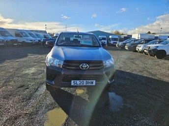 2020 ON 20 PLATE TOYOTA HILUX ACTIVE D-4D 4WD 2400CC DOUBLE CAB PICK UP ULEZ 