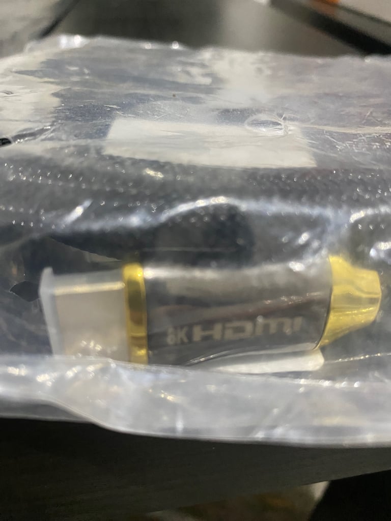8K HDMI Leads Gold Tipped High End