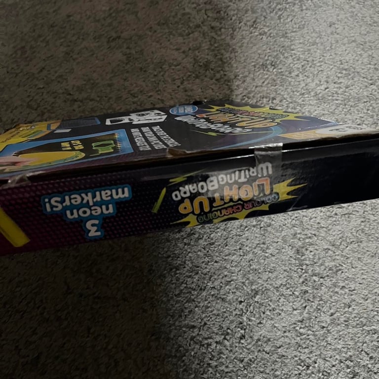 Brand new colour changing light up writing board