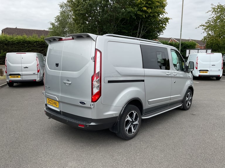 2023 Ford Transit Custom 2.0 EcoBlue 170ps Low Roof D/Cab Active Van Auto PANEL VAN Diesel Automatic
