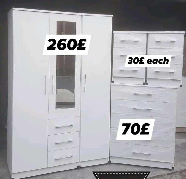 Brand new wardrobe with amazing quality and design available