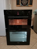 Bosch double electric oven built-in 