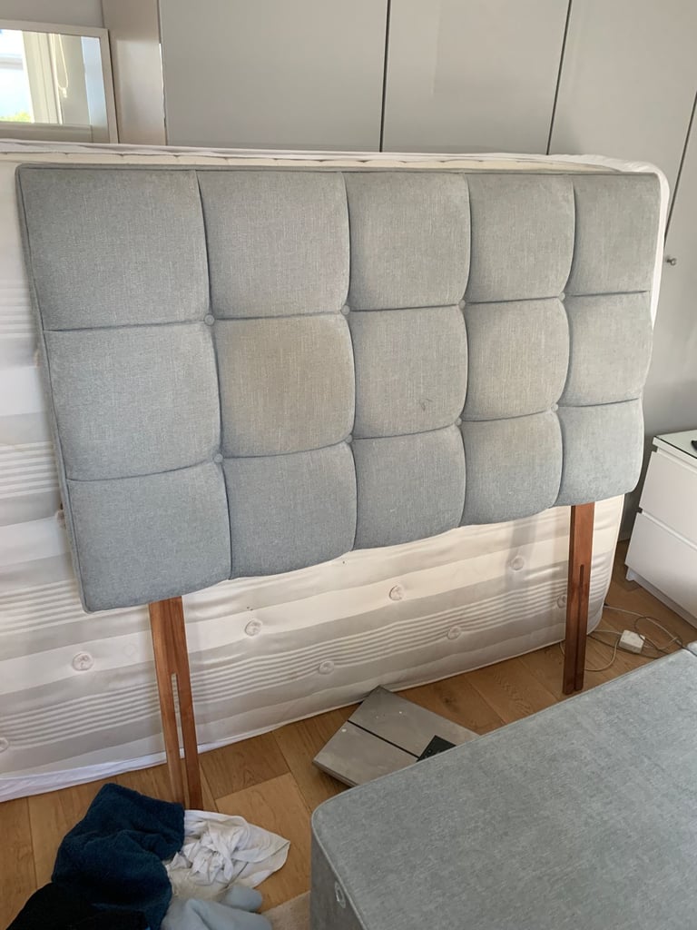 HYPNOS DOUBLE BED AND HEADBOARD
