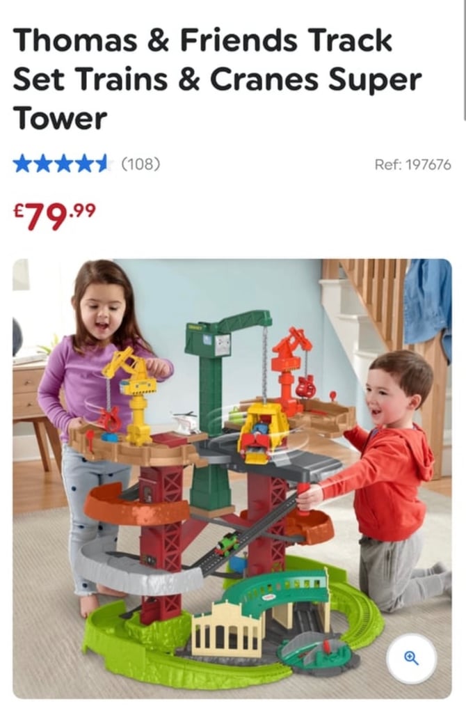 Thomas the Tank Crane Set + 5 motorised trains and some other accessories