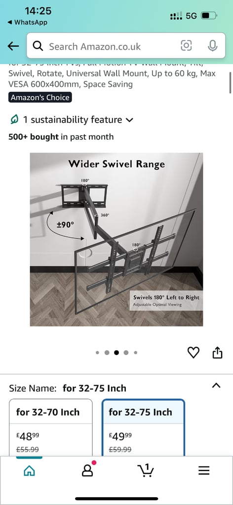 BONTEC TV Wall bracket