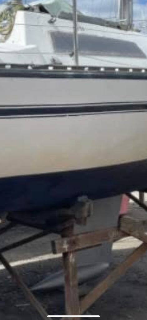 25ft lifting bulb keel sailing yacht 