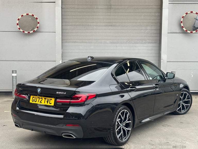 2022 BMW 5 Series 2.0 520d MHT M Sport Steptronic xDrive Euro 6 (s/s) 4dr SALOON Diesel/Electric ...