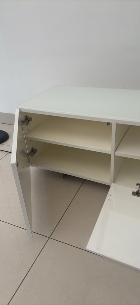 White sideboard 