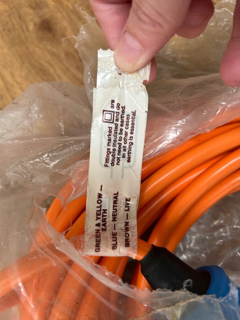 Camping/Caravan Extension Lead