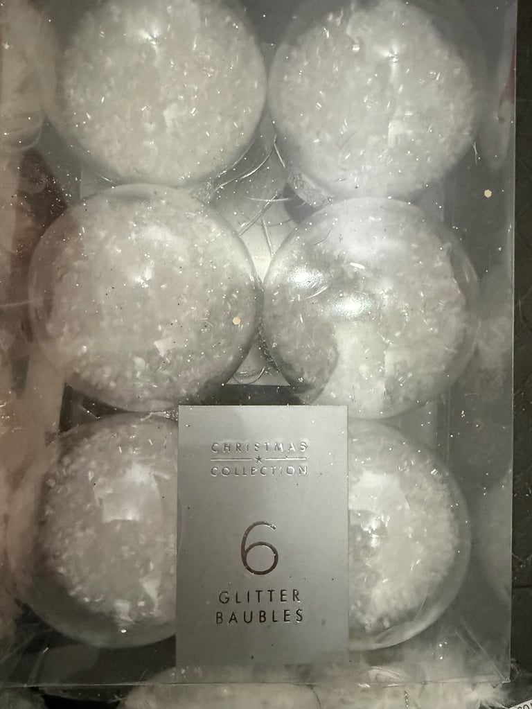 Angel Wings & Glitter Baubles