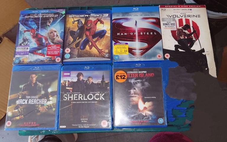 JOB LOT OF BLU RAYS