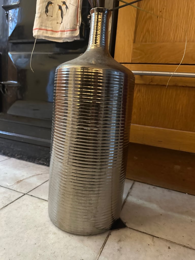 image for XL Silver Vase 