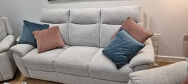 Furniture village Sofa and 2 recliner chairs
