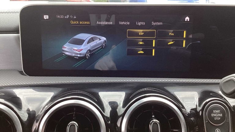2019 Mercedes-Benz CLA CLA 220 AMG Line 4dr Tip Auto COUPE PETROL Automatic