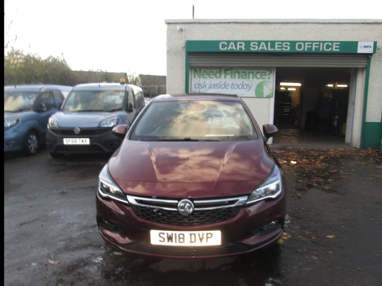 2018 Vauxhall Astra 1.4T 16V 150 SRi 5dr HATCHBACK Petrol Manual