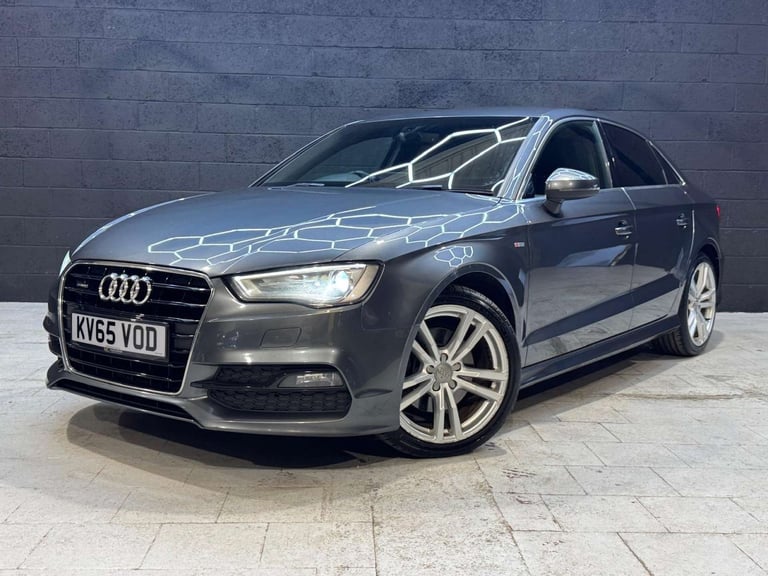 2015 Audi A3 2.0 A3 S Line TDI Quattro Semi-Auto 4WD 4dr Saloon Diesel Automatic