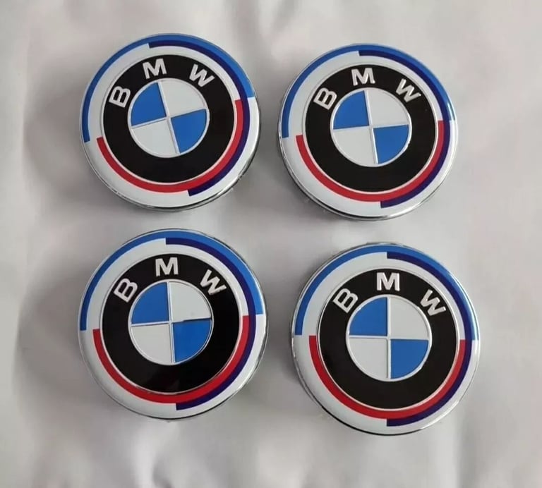 FAST DELIVERY B M W 4X ALLOY WHEEL CENTRE HUB CAPS E30,E36,E46,E92 68mm