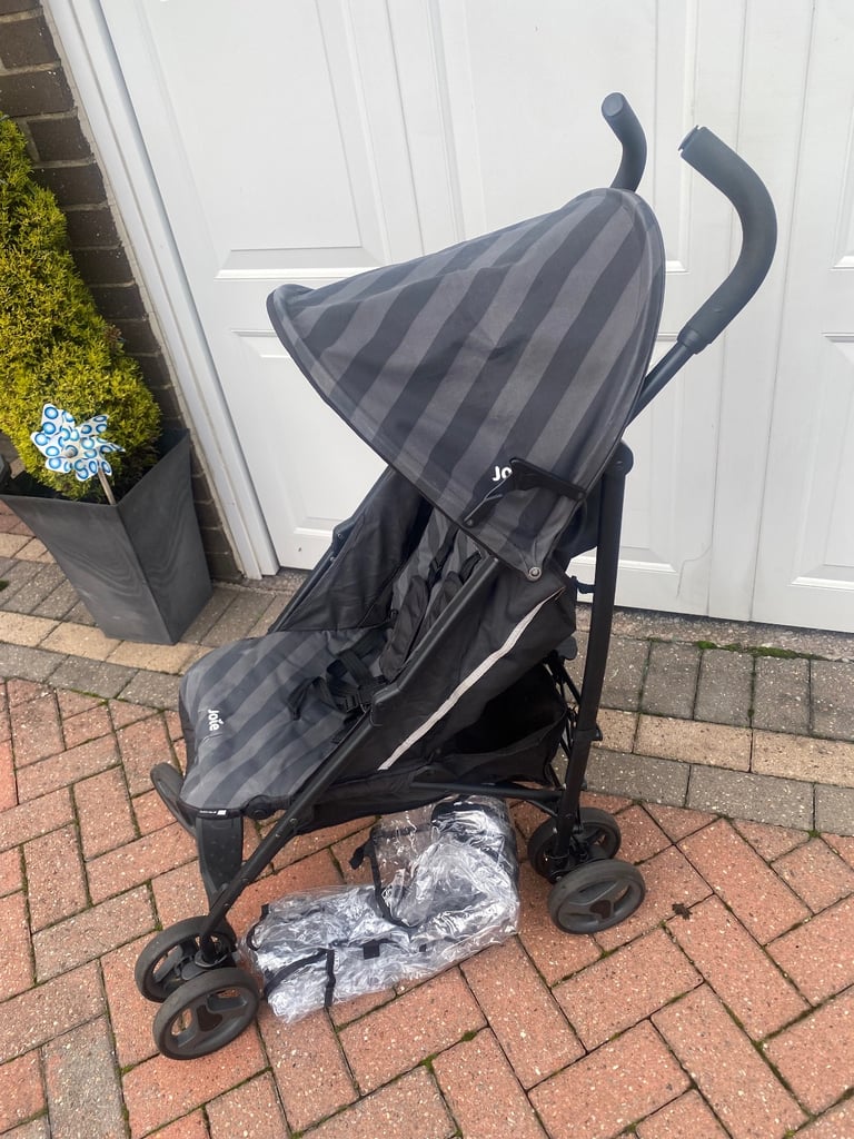 Joie stroller with raincover 