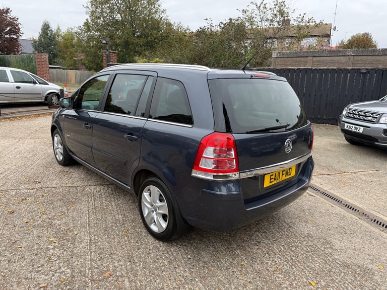 2011 Vauxhall Zafira 1.6i [115] Energy 5dr MPV Petrol Manual