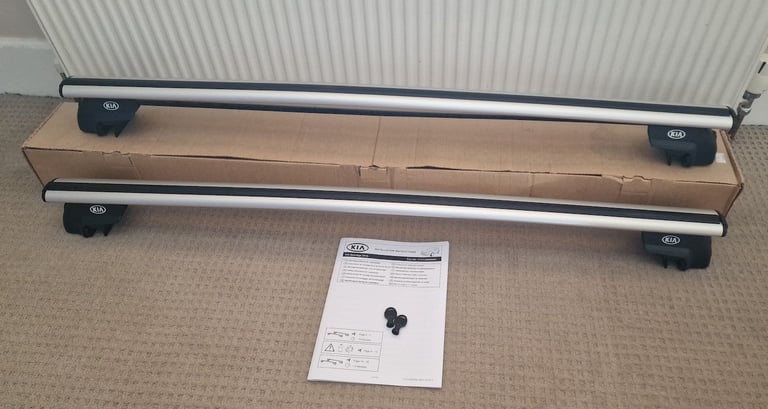 Genuine Kia Sportage 2019 to Present Roof Rail Cross Bars Aluminium F1211ADE00AL