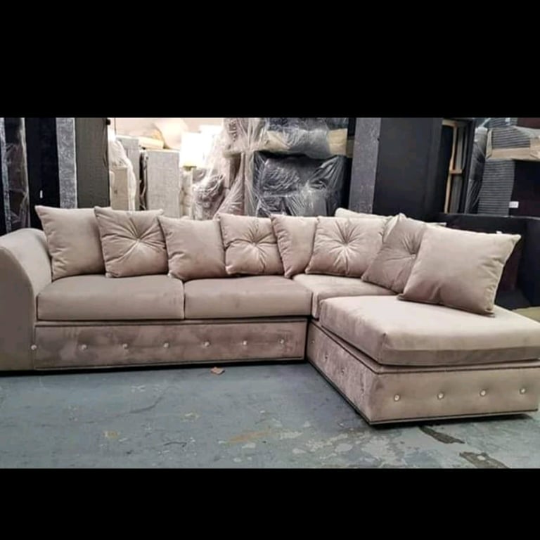DEC SALE ON CORD PLUSH CORNER OR 3 AND 2 SEATER SOFA AVAILABLE in